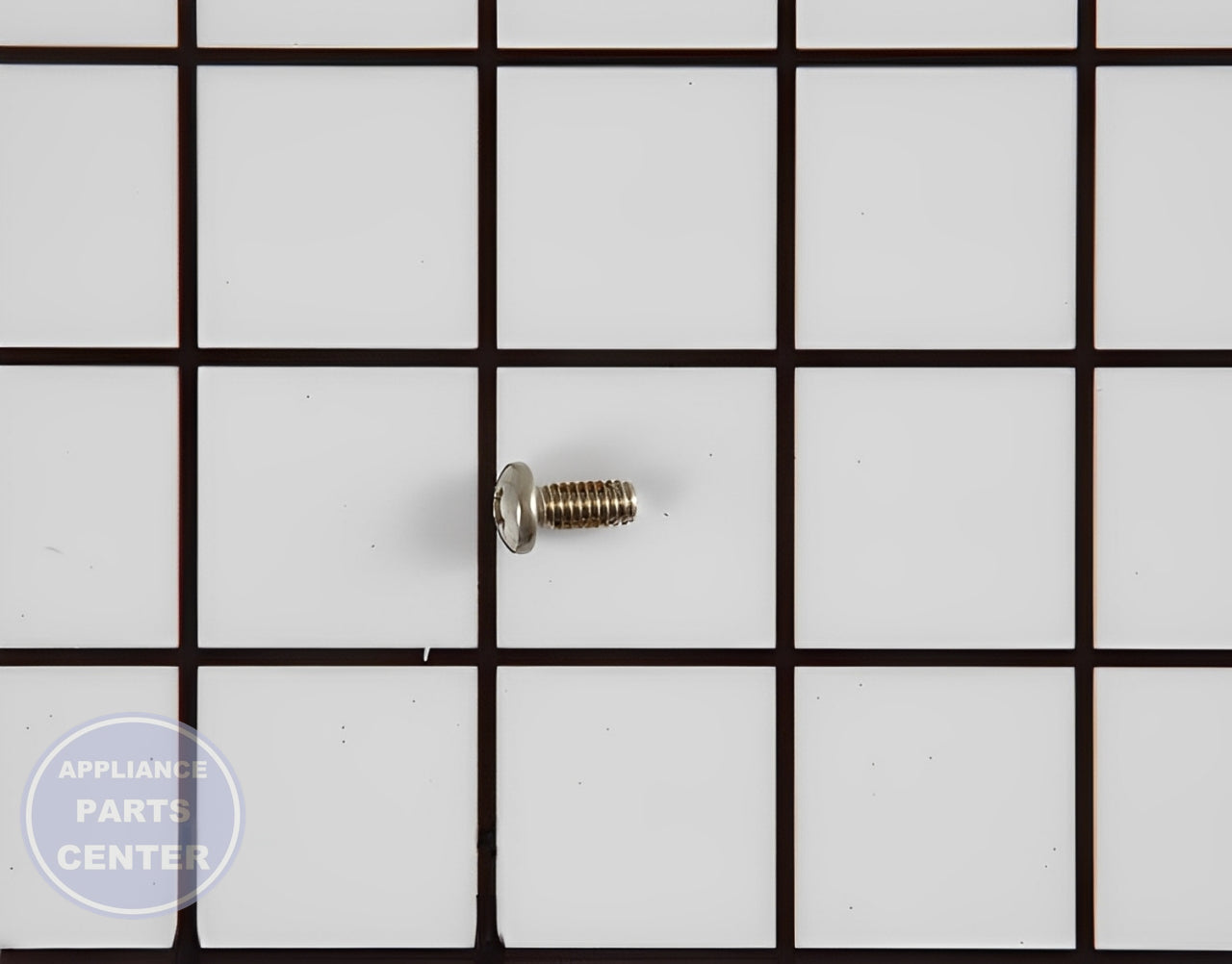 WHIRLPOOL REFRIGERATOR SCREW WP8281164 - Main view showing secure hold for Whirlpool models