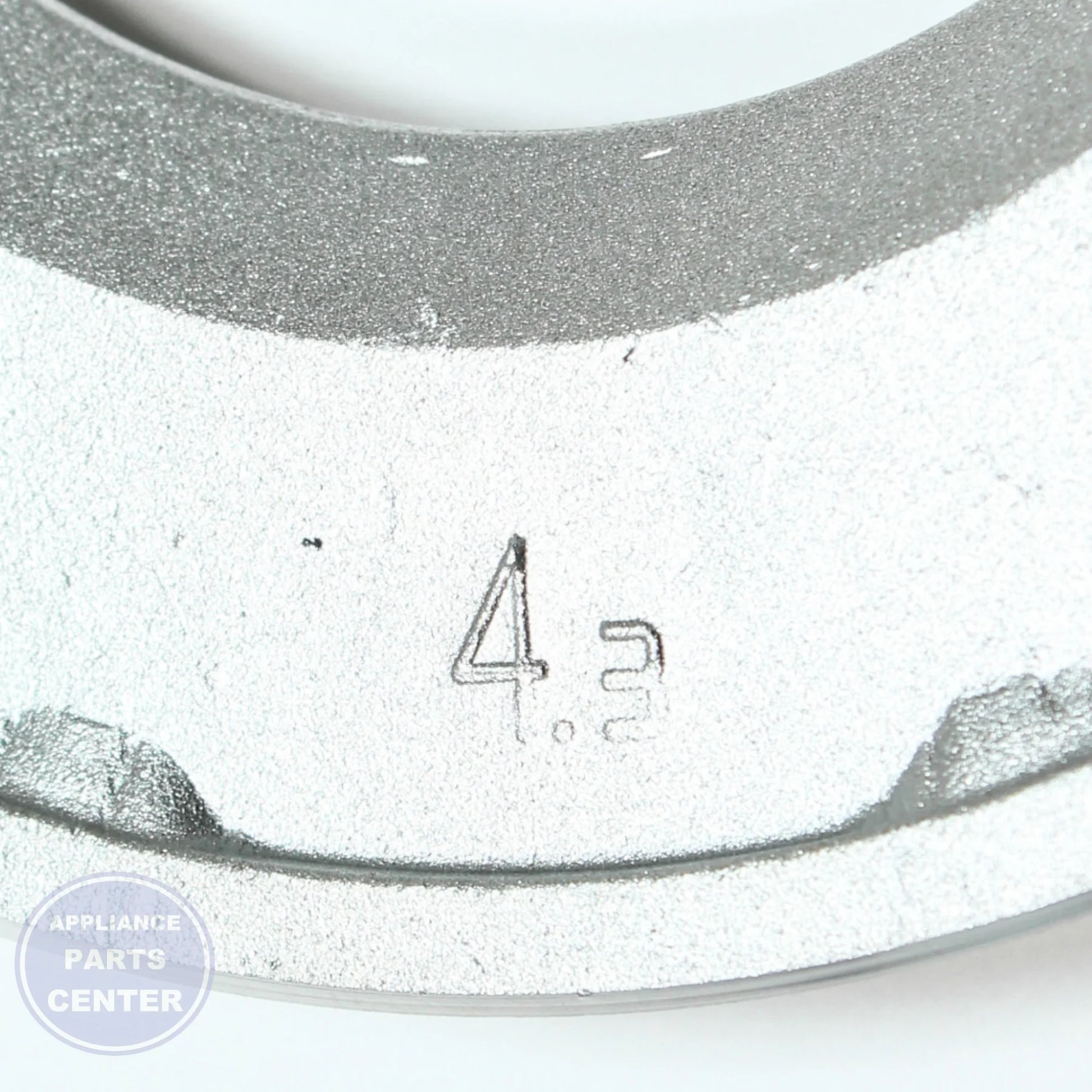 BURNR-HEAD WP8285256 - Side view with precise measurements