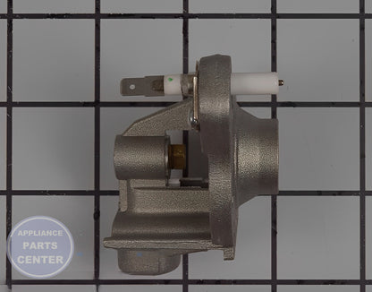 Surface Burner Orifice Holder WP8286177 - Side view with X inches length Y inches width