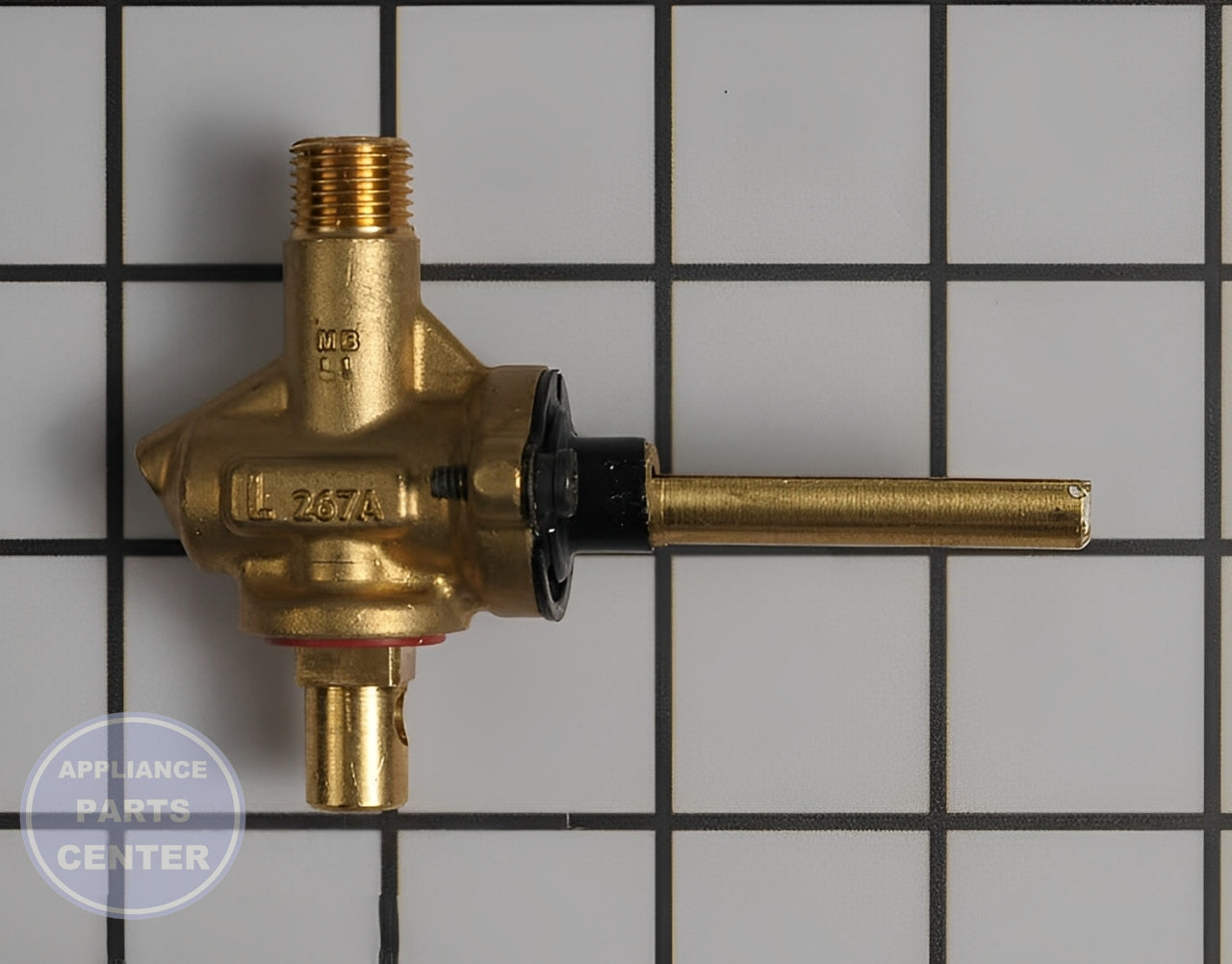 Whirlpool Surface Burner Valve WP8286559 - Main view showing precise gas control for Whirlpool and KitchenAid models