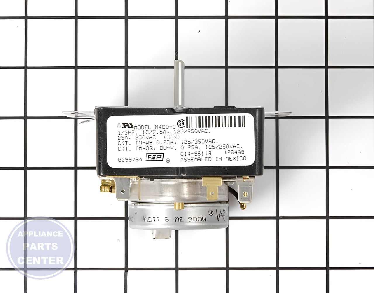 WHIRLPOOL TIMER WP8299764 - Main view showing circuit board for WPL Dryer models