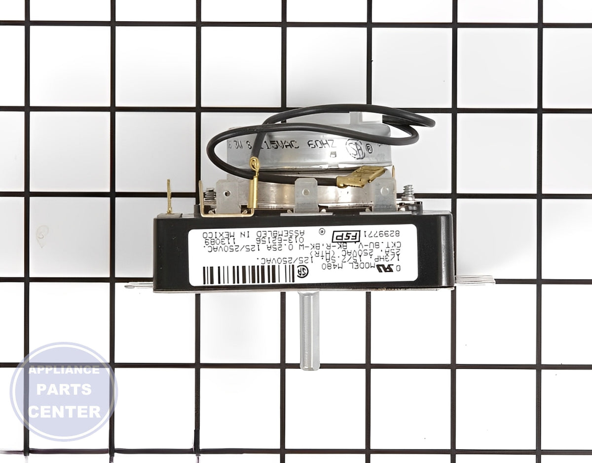 WHIRLPOOL TIMER WP8299771 - Main view showing circuit board design for WPL Dryer models