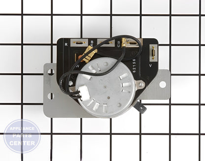 WHIRLPOOL TIMER WP8299771 - Side view with precise circuit board specifications