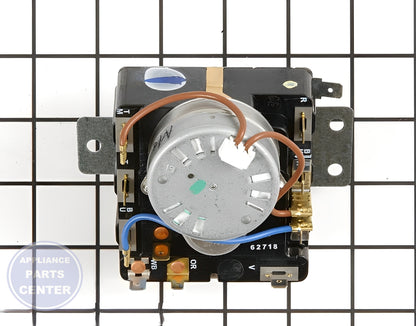 WHIRLPOOL TIMER WP8299779 - Detailed view of Circuit Board & Timer