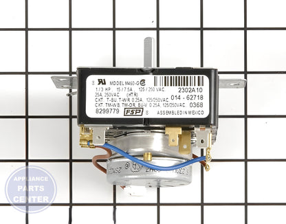 WHIRLPOOL TIMER WP8299779 - Main view showing Circuit Board & Timer for WPL Dryer