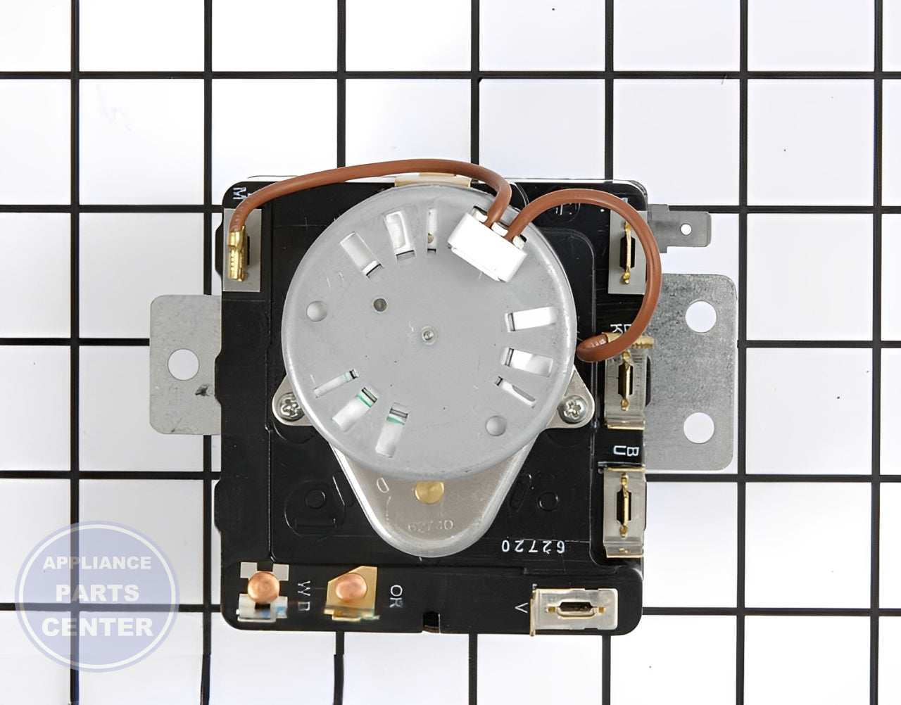 WHIRLPOOL TIMER WP8299781 - Detailed view of precise timing mechanism