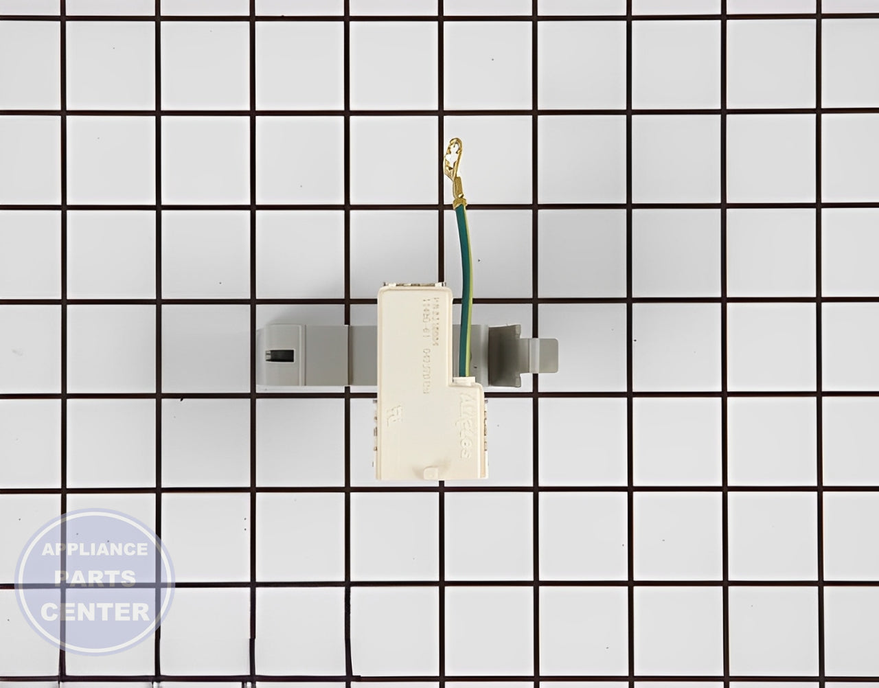 Washer Lid Switch Assembly WP8318084 - Side view with 10 lbs pressure support