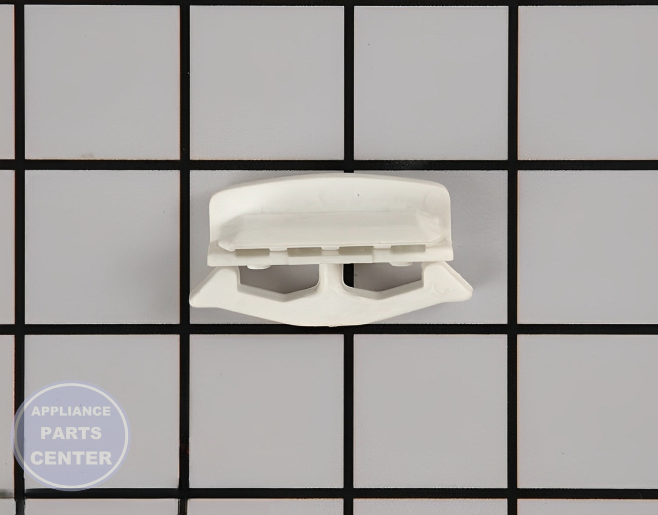 Whirlpool Shelf Support WP839904 - Main view showing secure support for Whirlpool, Kenmore, and KitchenAid models