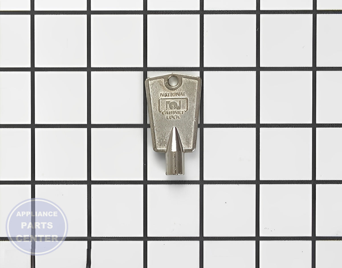 WHIRLPOOL REFRIGERATOR DOOR KEY WP842177 - Main view showing secure closure for various models