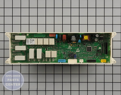 Control Board WP8507P230-60 - Detailed view of circuit board and timer details