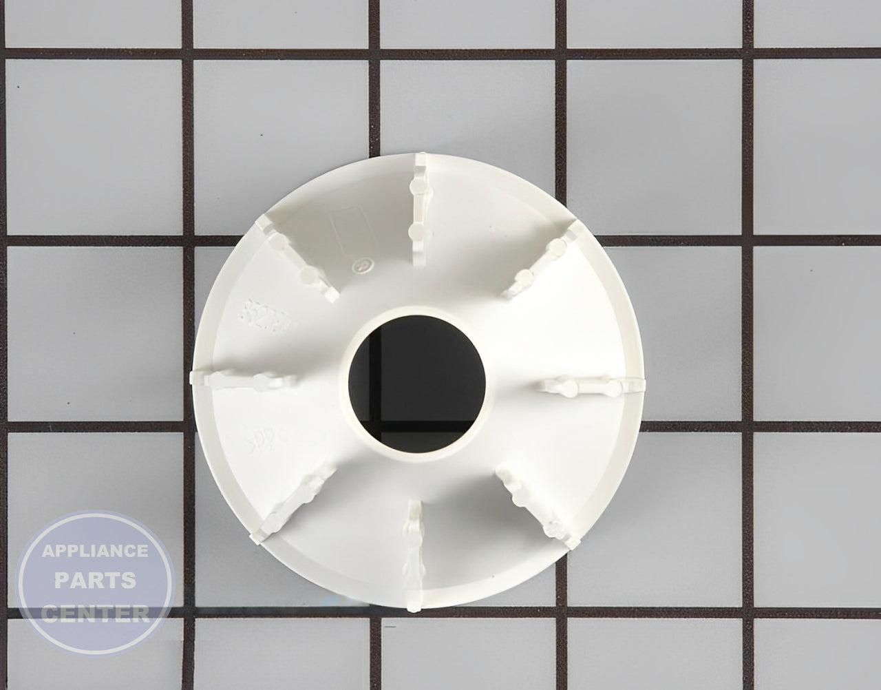 Hose Adapter WP8520841 - Side view with precise measurements for perfect fit