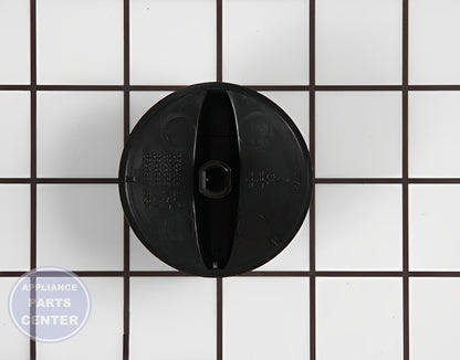 KNOB WP8522566 - Side view with precise measurements