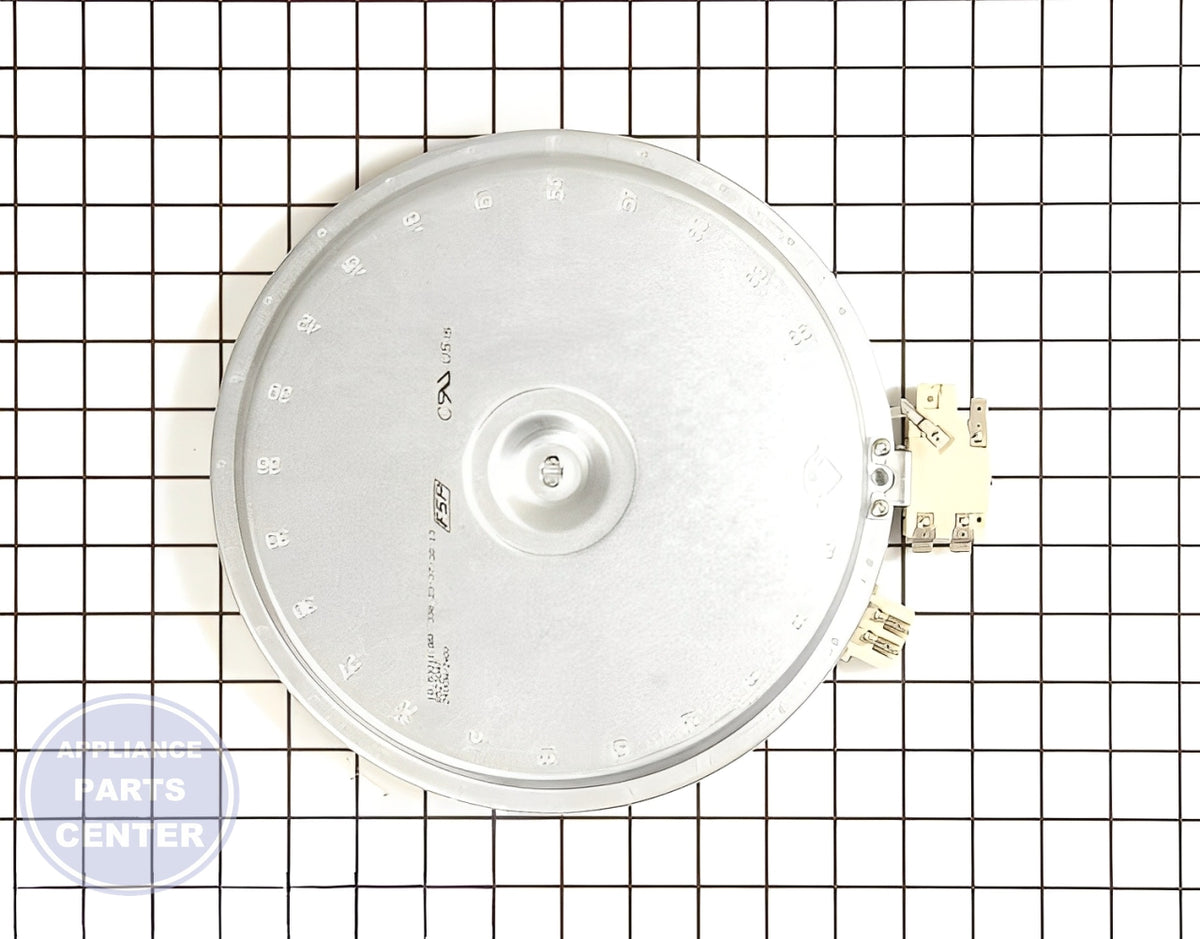 Radiant Surface Element WP8523047 - Detailed view of 8-inch diameter element