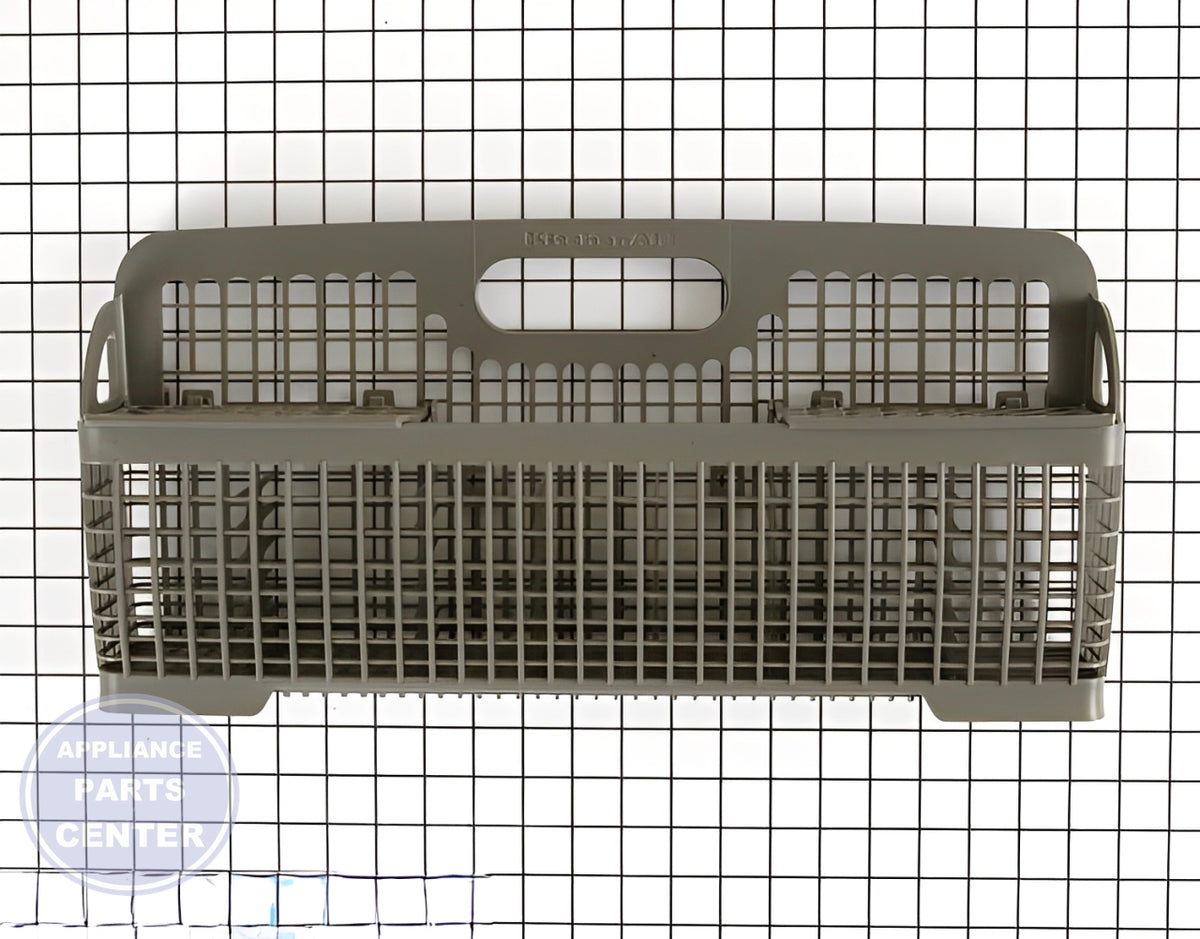WHIRLPOOL DISHWASHER SILVERWARE BASKET WP8531233 - Main view showing efficient silverware organization for various Whirlpool models
