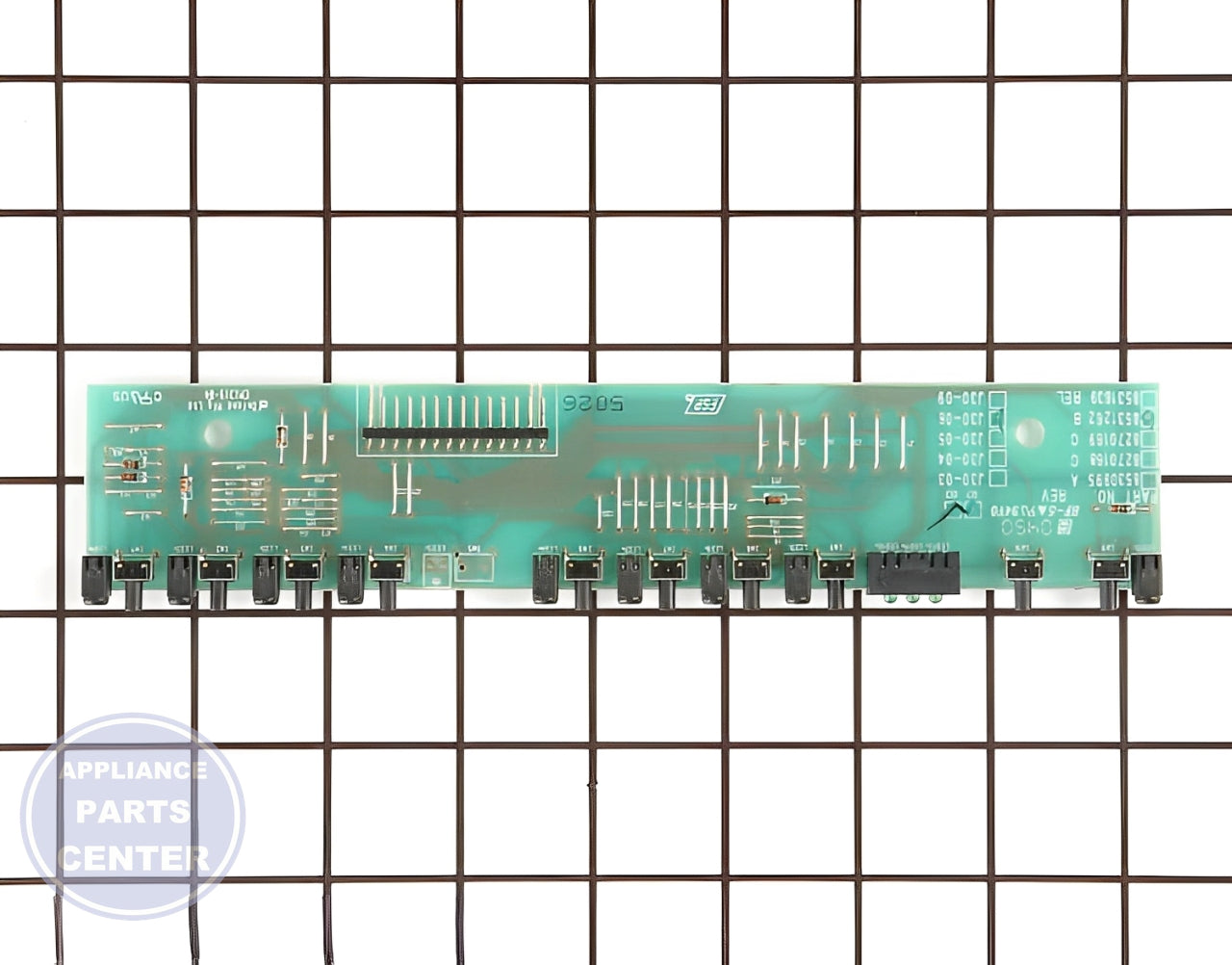 WHIRLPOOL CONTROL BOARD WP8531262 - Main view showing circuit board for WPL Dishwashers