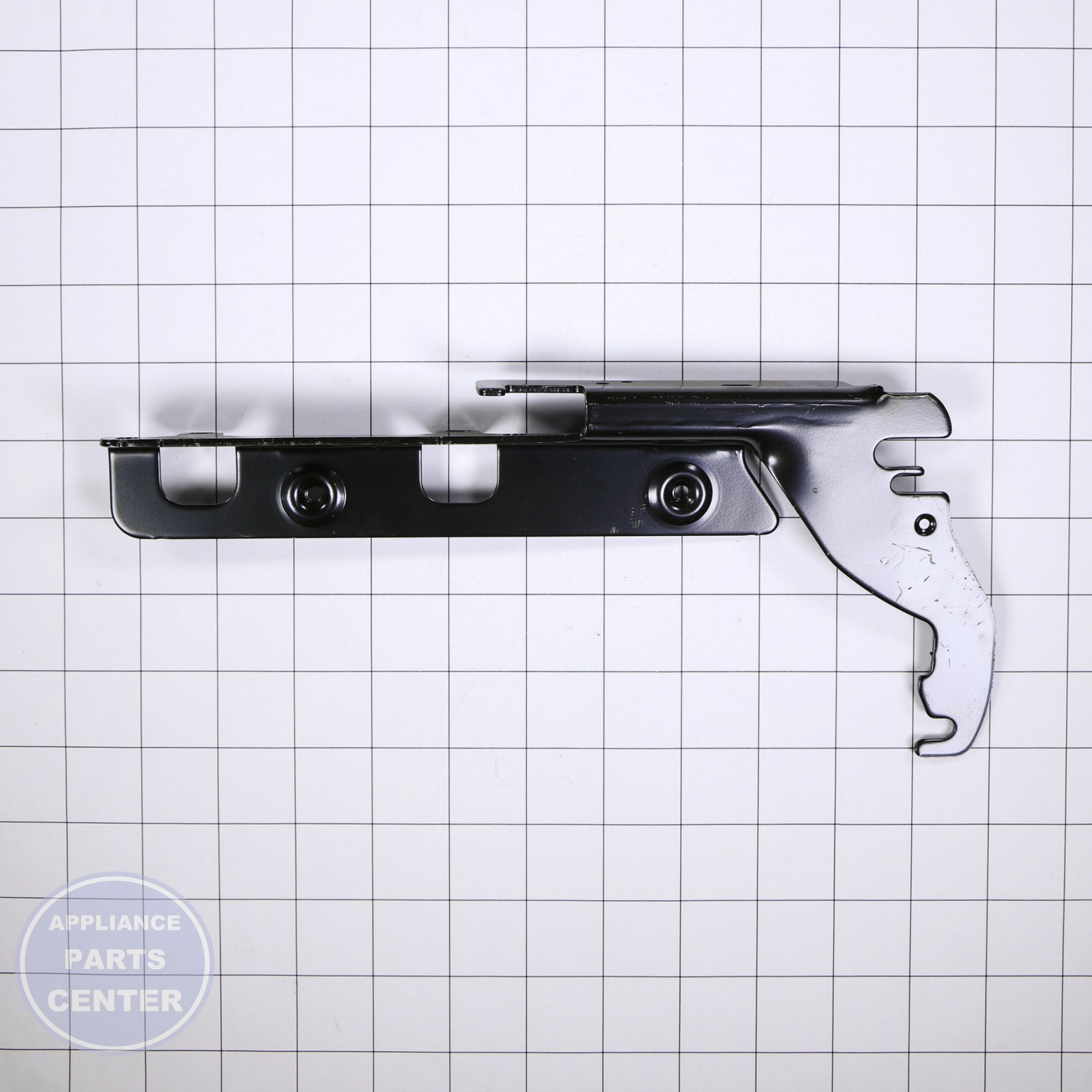 HINGE-DOOR WP8534854 - Side view with precise measurements for optimal fit