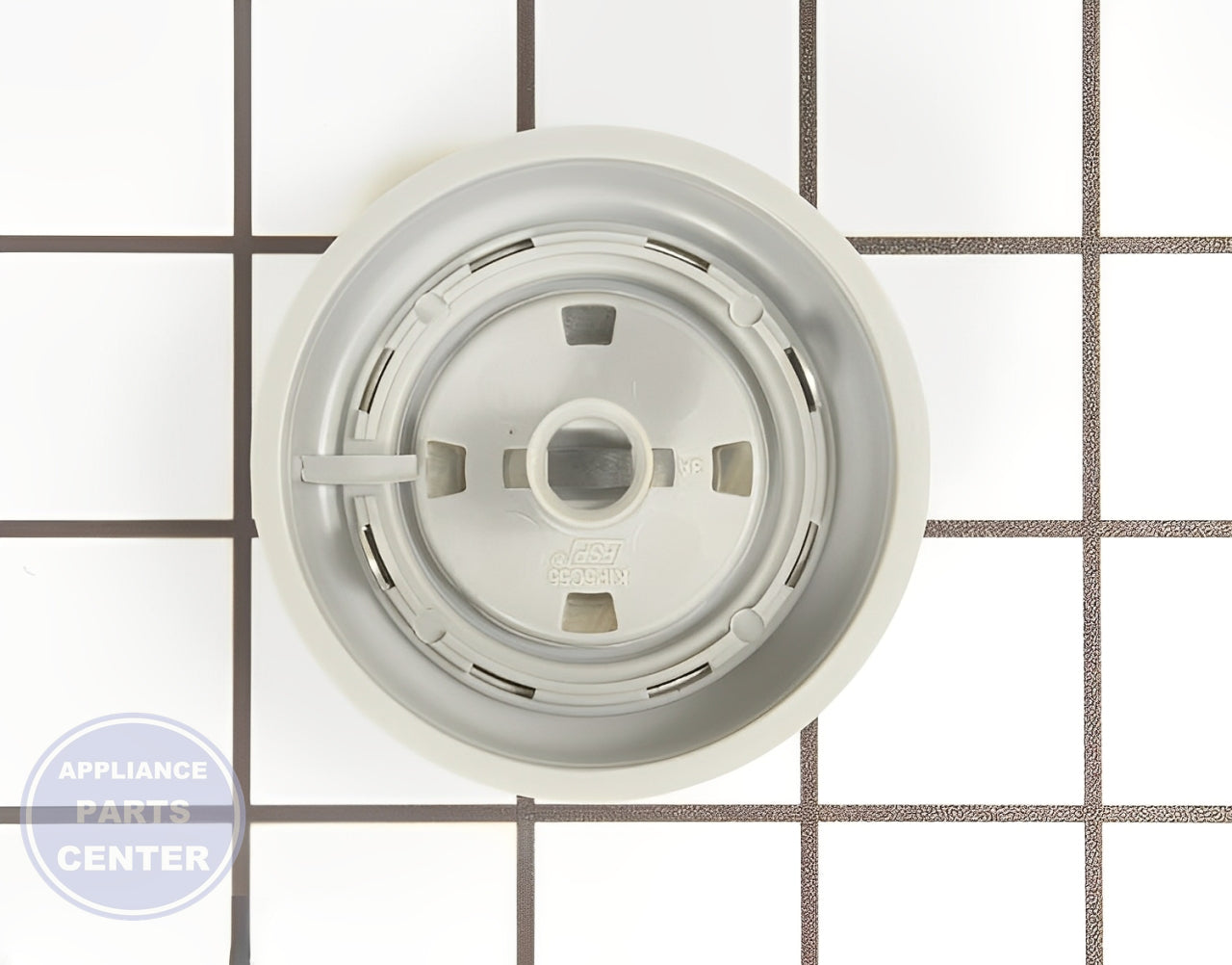 Timer Knob WP8538949 - Side view with X inches diameter