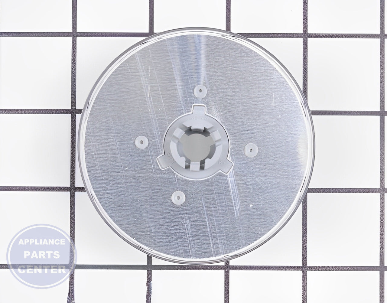 Knob Dial WP8538955 - Side view with precise measurements