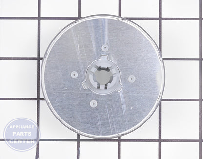 Knob Dial WP8538955 - Side view with precise measurements