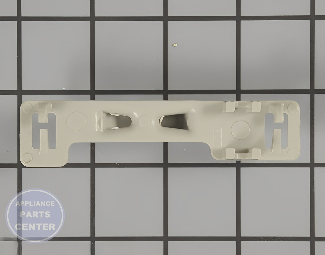 WHIRLPOOL DISHWASHER POSITIONER WP8539102 - Detailed view of secure locking mechanism