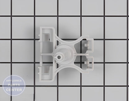 WHIRLPOOL DISHWASHER UPPER SPRAY ARM MOUNT WP8539324 - Side view with wash arm & support design