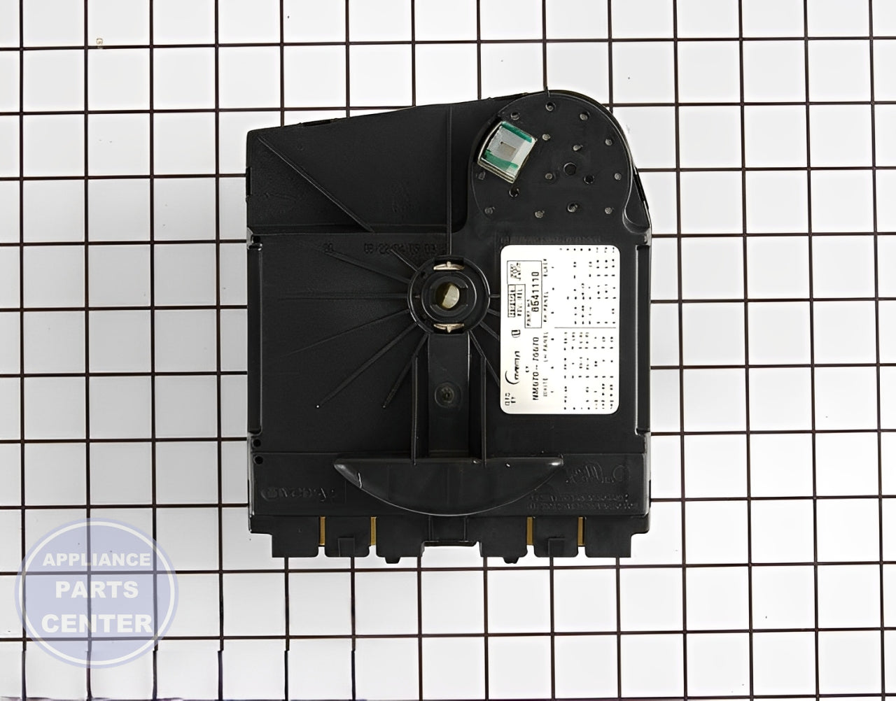WHIRLPOOL TIMER WP8541110 - Side view with reliable circuit board and timer specs