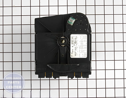 WHIRLPOOL TIMER WP8541110 - Side view with reliable circuit board and timer specs