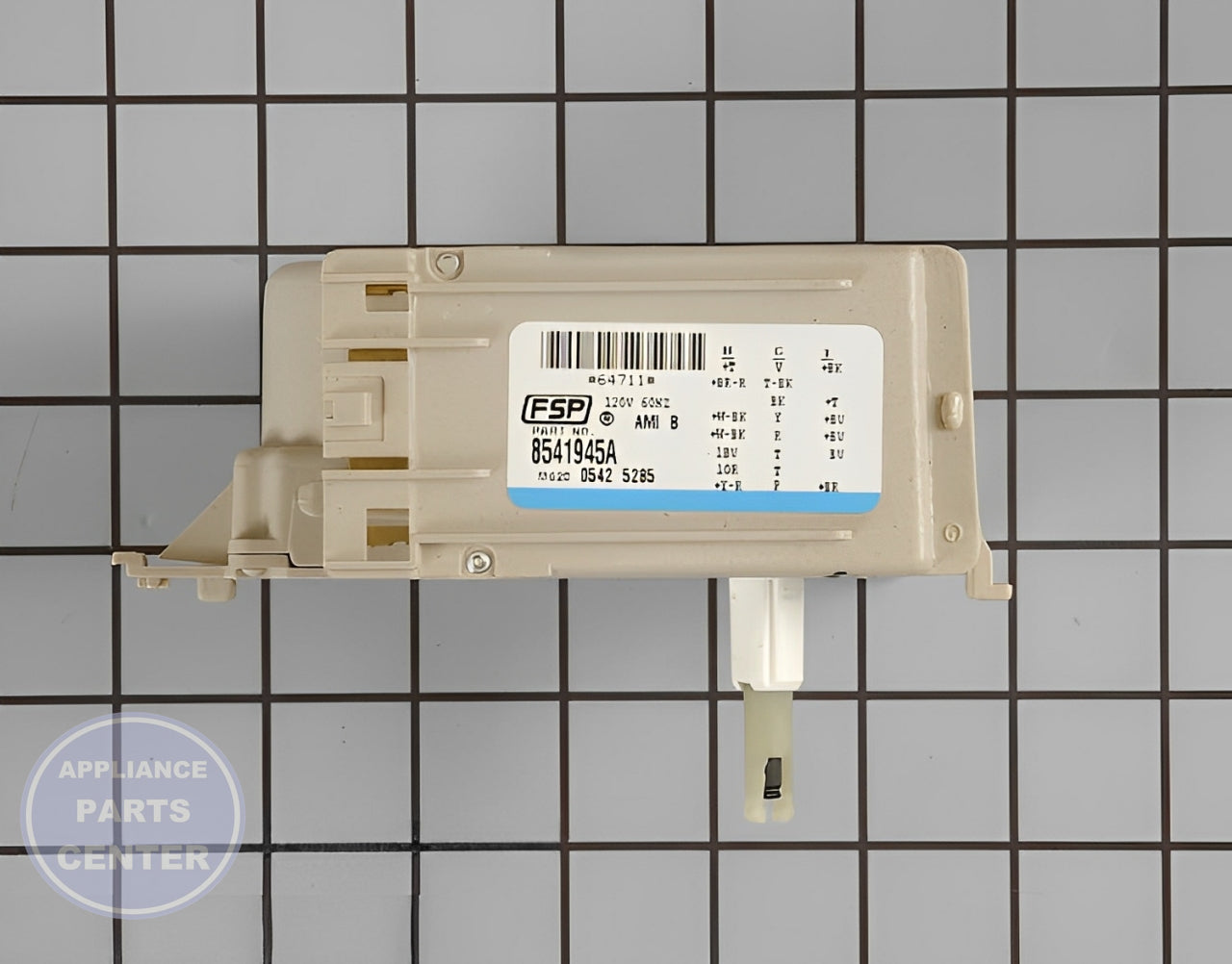 WHIRLPOOL WP8541945 TIMER - Main view showing durable Circuit Board for WPL models