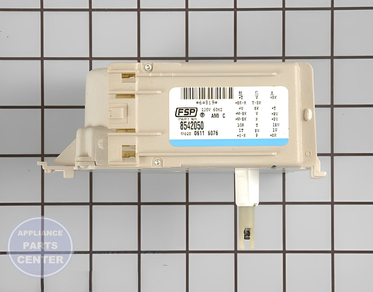 Whirlpool WHIRLPOOL TIMER WP8542050 - Main view showing timer control for WPL5000XW1