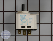 WHIRLPOOL PTS SWITCH WP8543274 - Main view showing safety features for WPL Dryer models