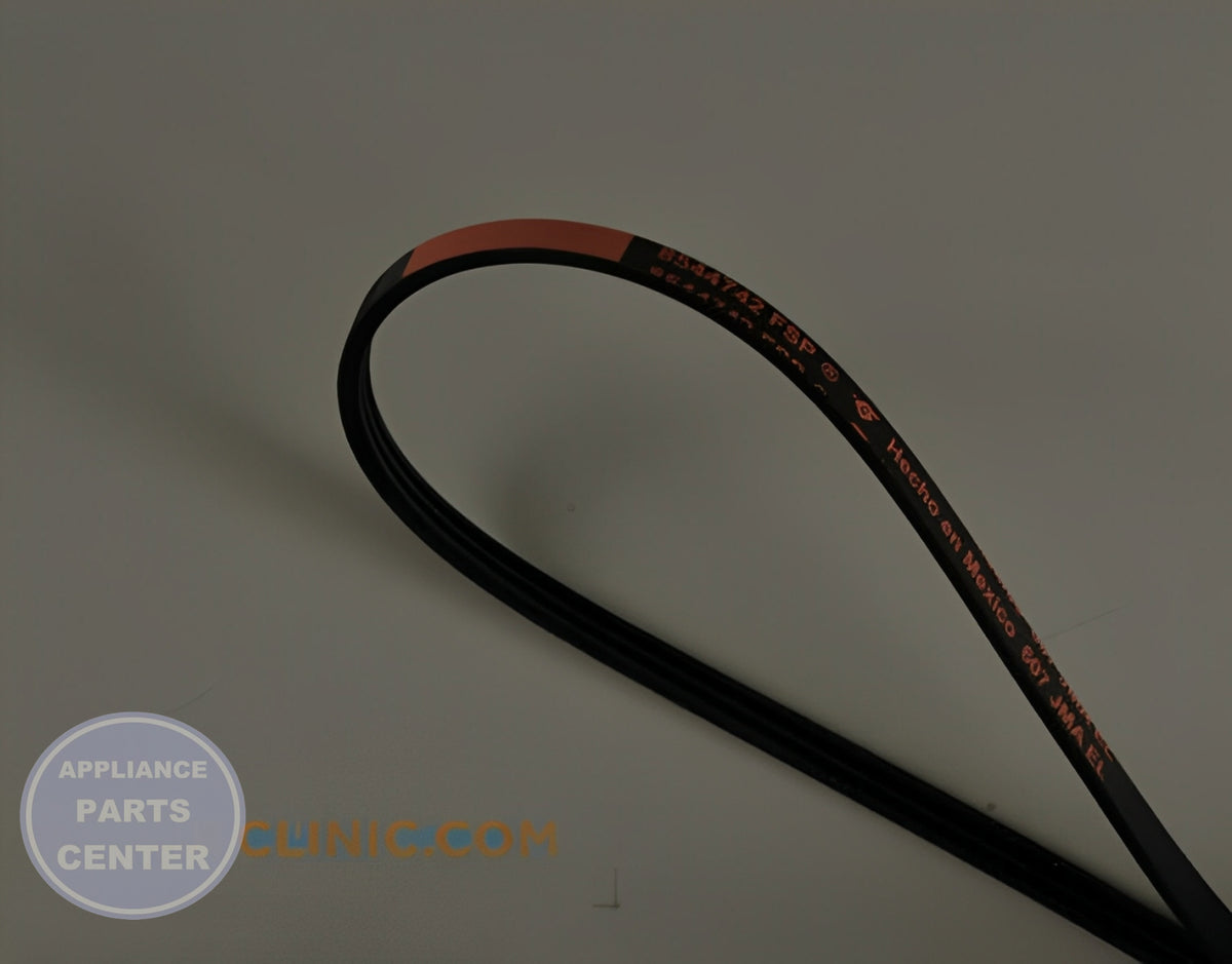 WHIRLPOOL DRYER BLOWER BELT WP8544742 - Main view showing airflow efficiency for WPL Dryers