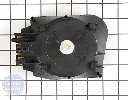 WHIRLPOOL TIMER WP8557393 - Detailed view of circuit board and timer assembly