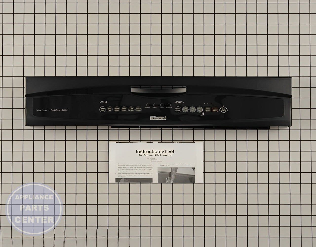 Kenmore Touchpad and Control Panel WP8558208 - Main view showing intuitive touch controls for Kenmore Dishwashers