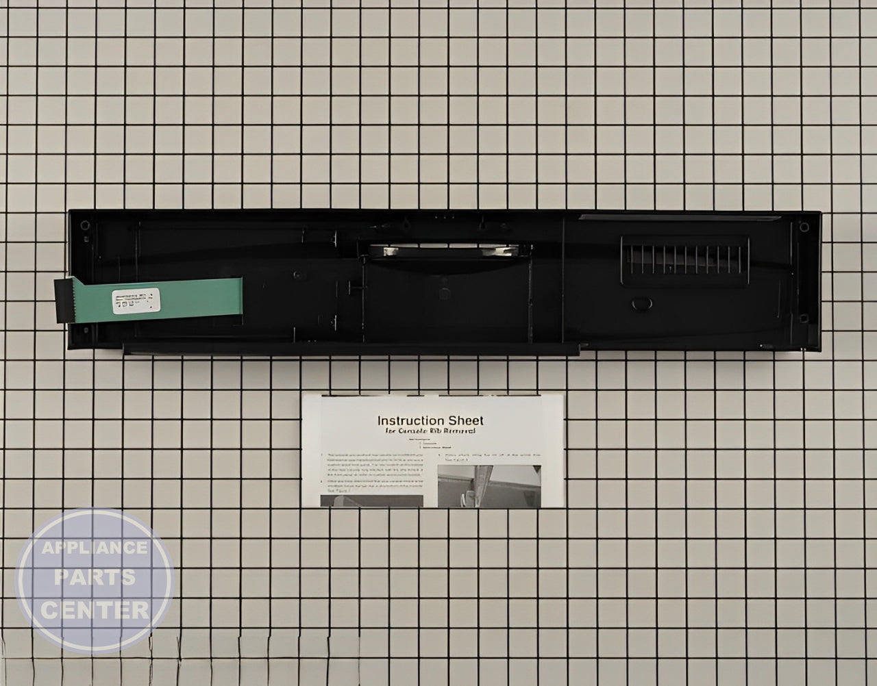 Touchpad and Control Panel WP8558208 - Detailed view of accurate touch controls