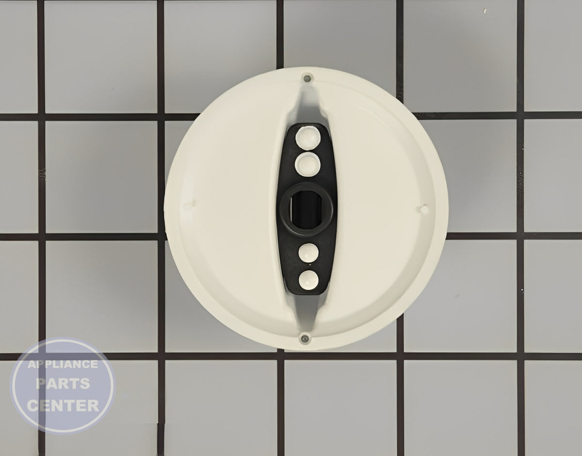 Timer Knob WP8566022 - Side view with X inches diameter