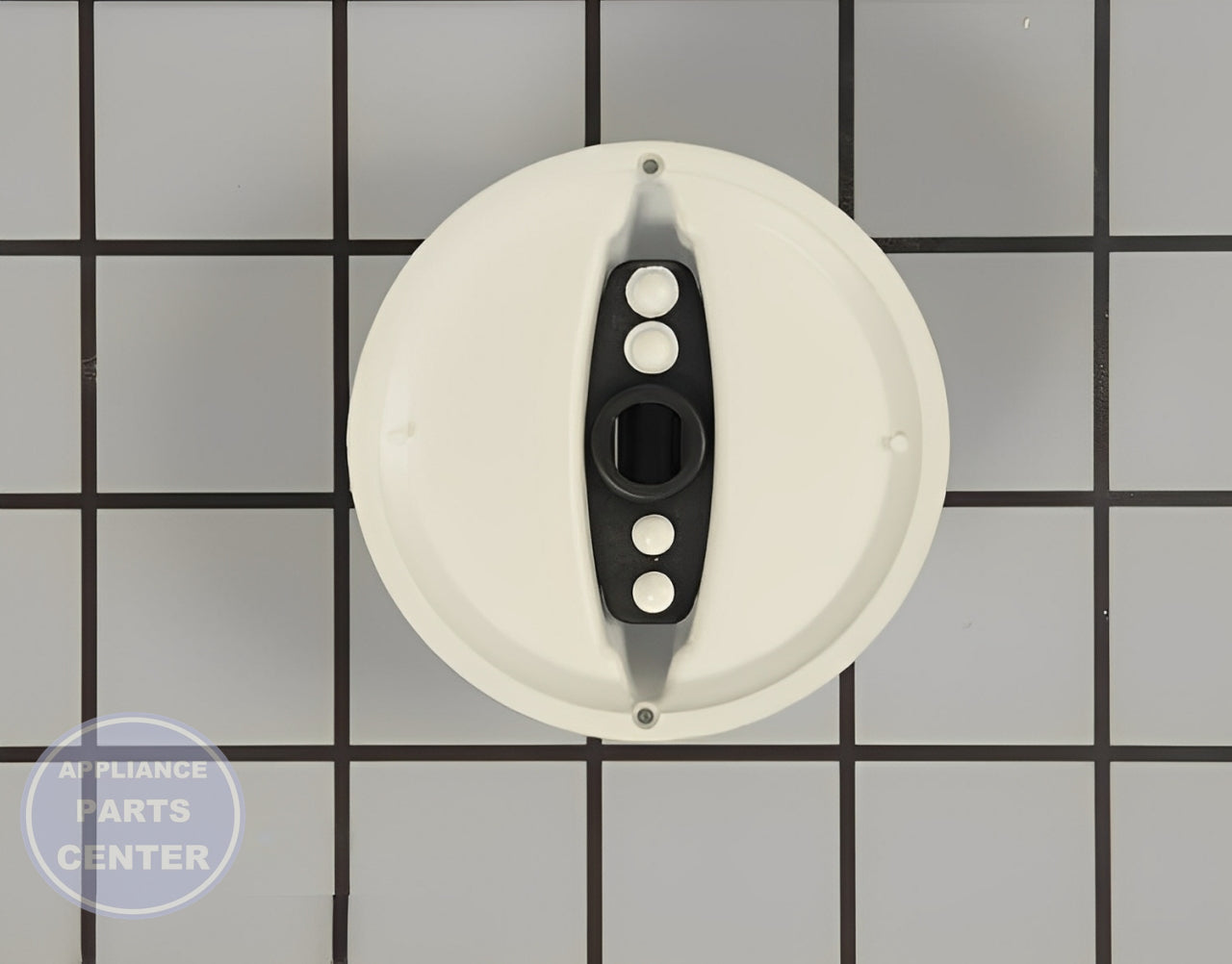 Timer Knob WP8566022 - Side view with X inches diameter