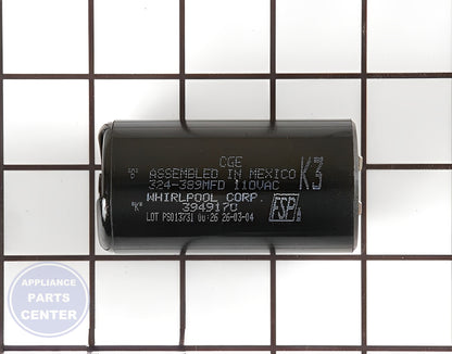 WHIRLPOOL CAPACITOR WP8572720 - Main view showing power distribution for WPL Washing Machine