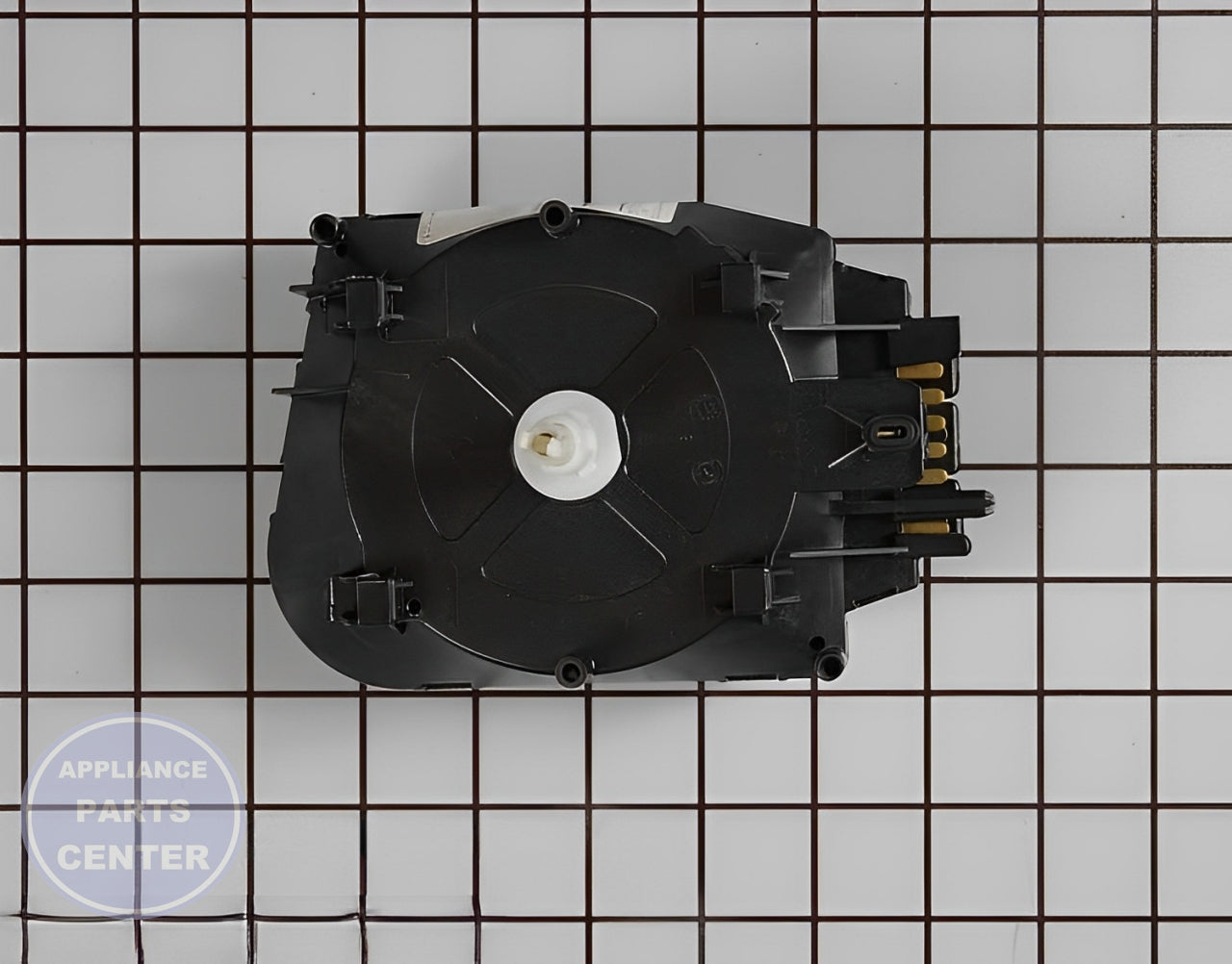 Timer WP8572914 - Side view with precise measurements