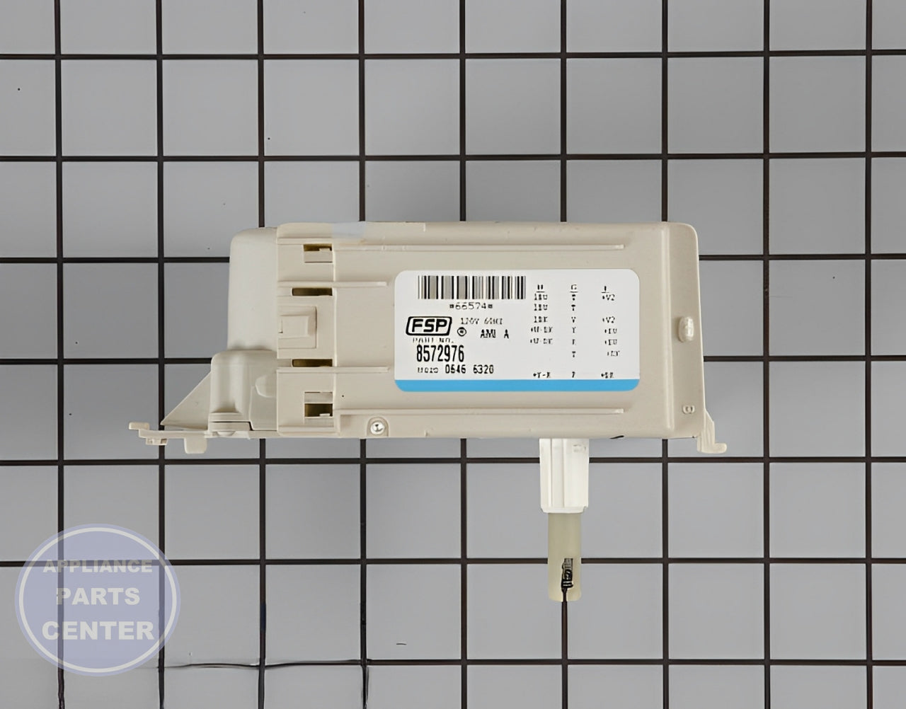 WHIRLPOOL CONTROL TIMER WP8572976 - Main view showing precise timing for WPL models