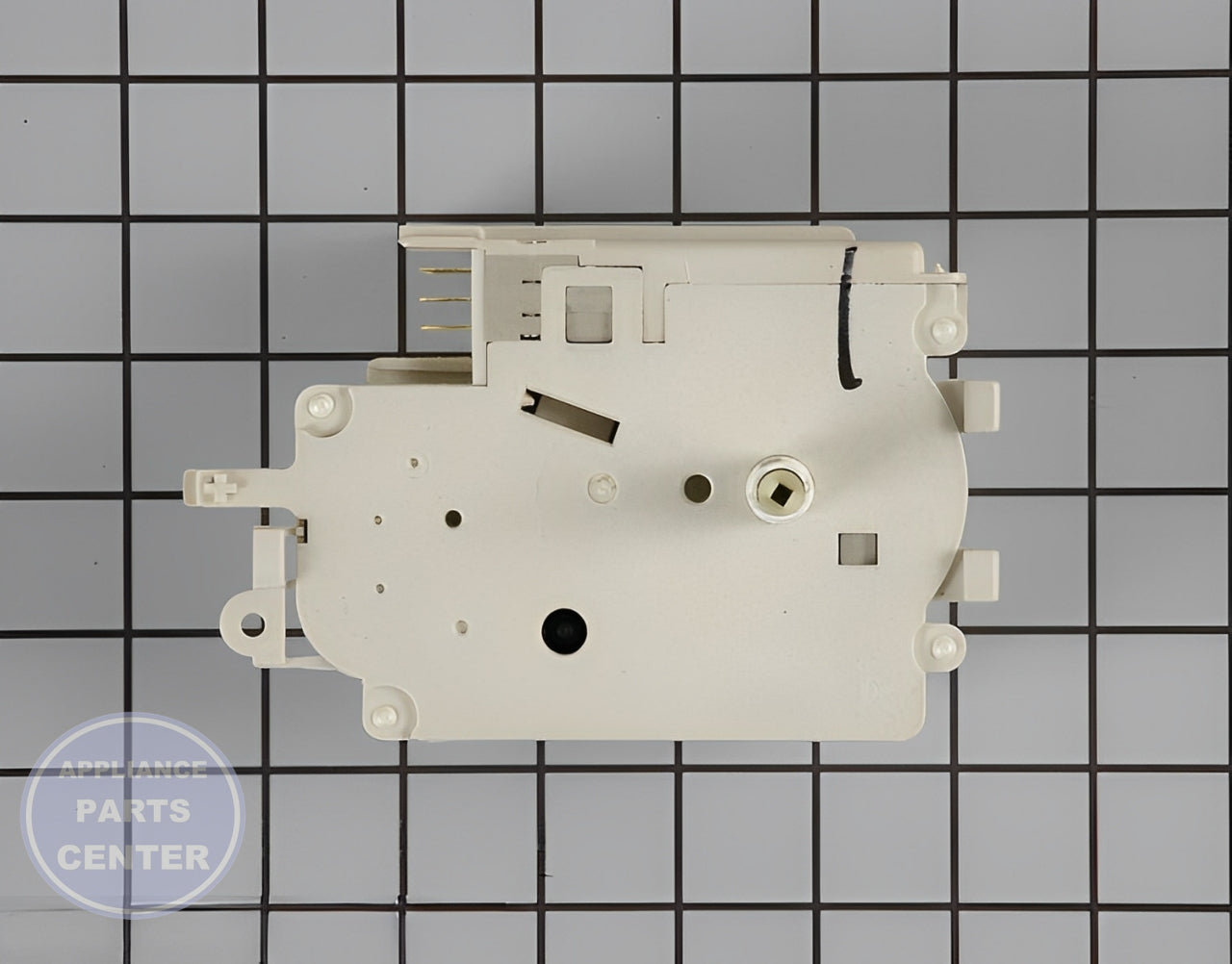 WHIRLPOOL CONTROL TIMER WP8572976 - Side view with circuit board specs