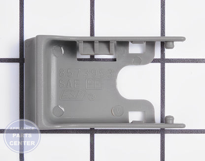 Dishrack Stop Clip WP8573953 - Detailed view of durable construction for long-lasting use