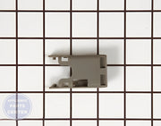 Whirlpool Dishrack Stop Clip WP8573954 - Main view showing secure locking mechanism for compatible models