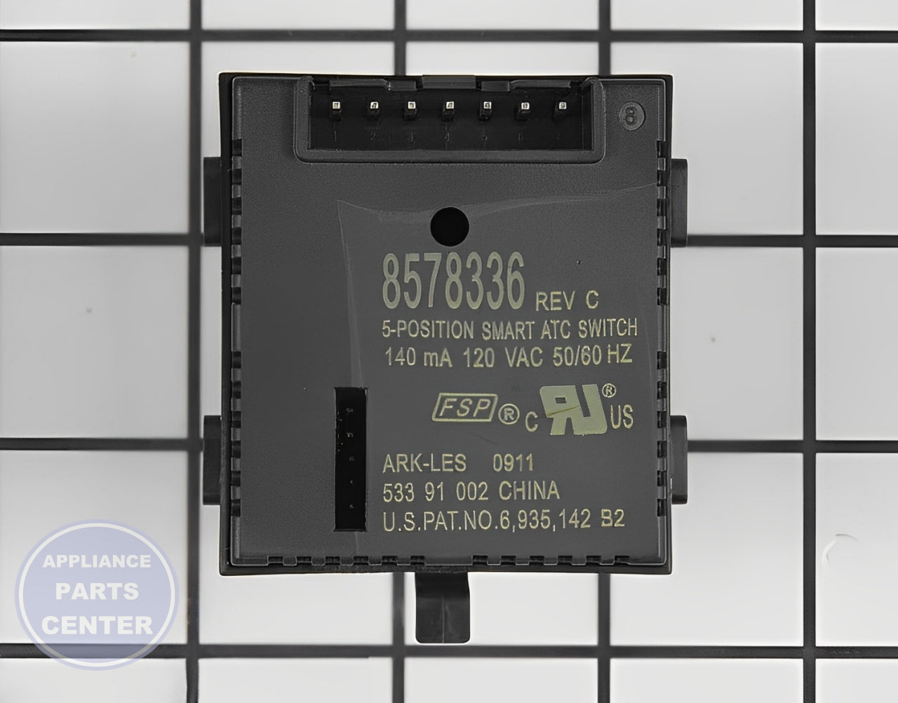 Maytag Kenmore Temperature Control Switch WP8578336 - Main view showing precise water temperature control for compatible models