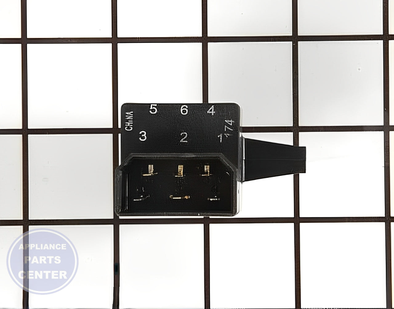 Rotary Switch WP8578338 - Detailed view of electrical connections