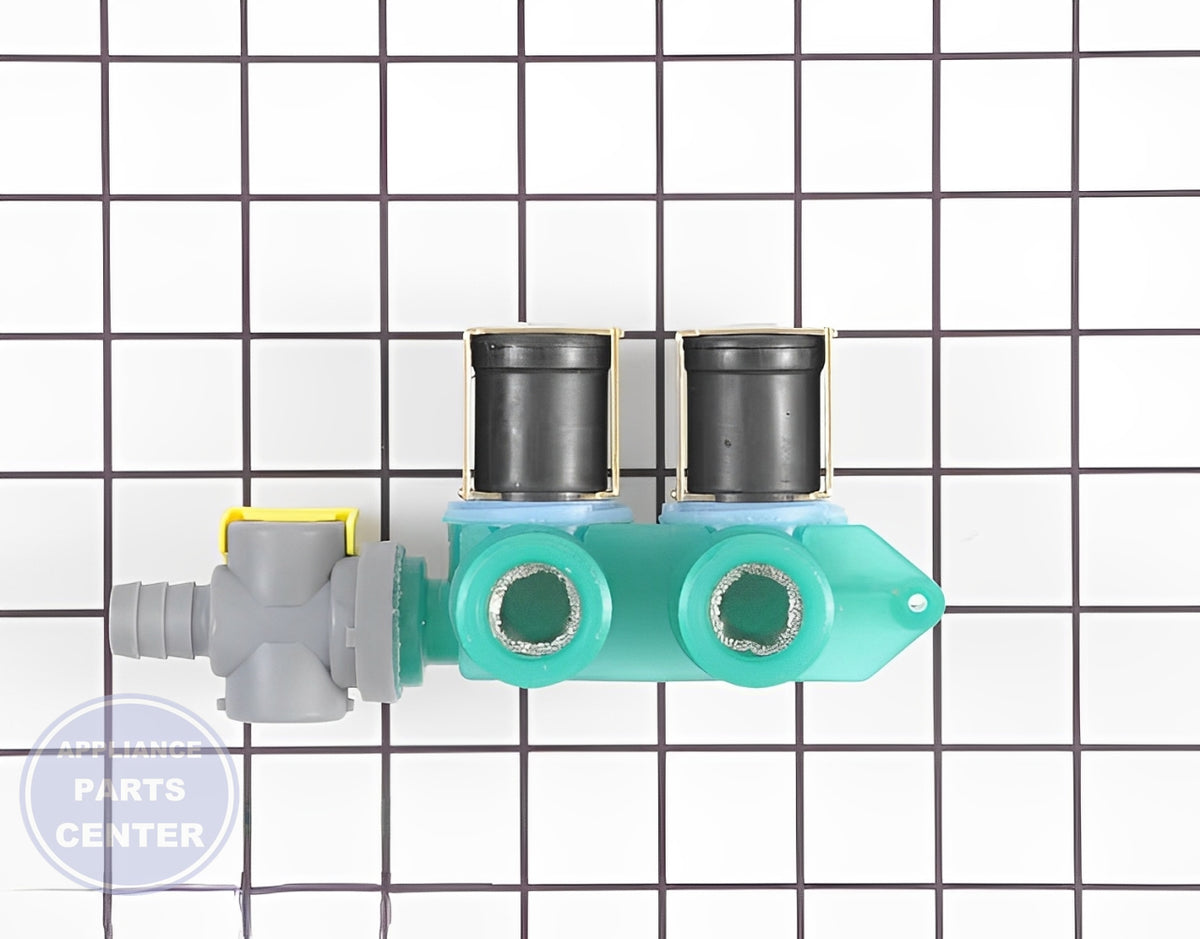 WHIRLPOOL VALVE WP8578340 - Detailed view of water level management mechanism