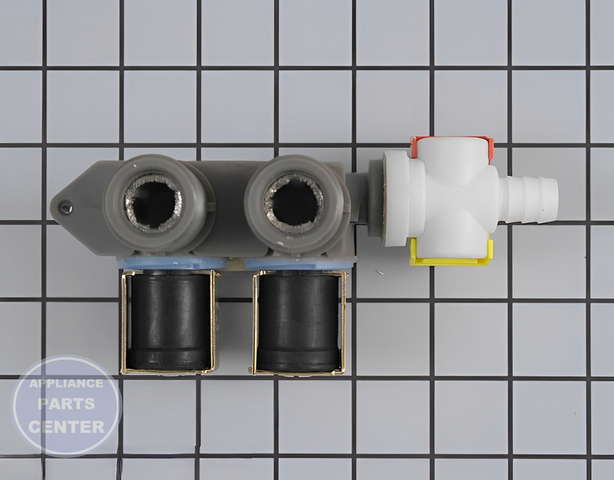 WHIRLPOOL VALVE WP8578343 - Side view with Valve & Float design