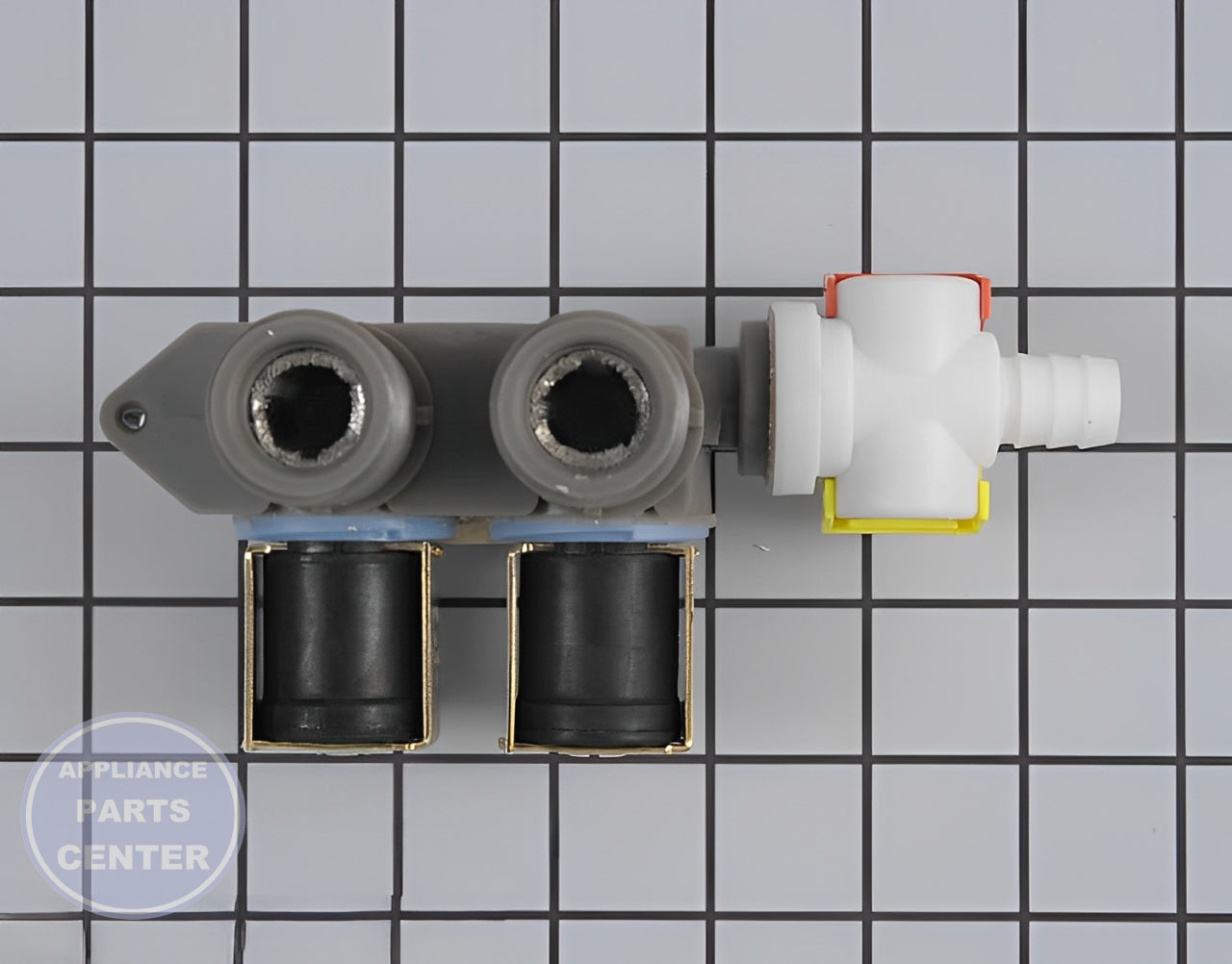 WHIRLPOOL VALVE WP8578343 - Side view with Valve & Float design
