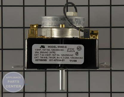 TIMER WP8578909 - Side view with Circuit Board & Timer specs