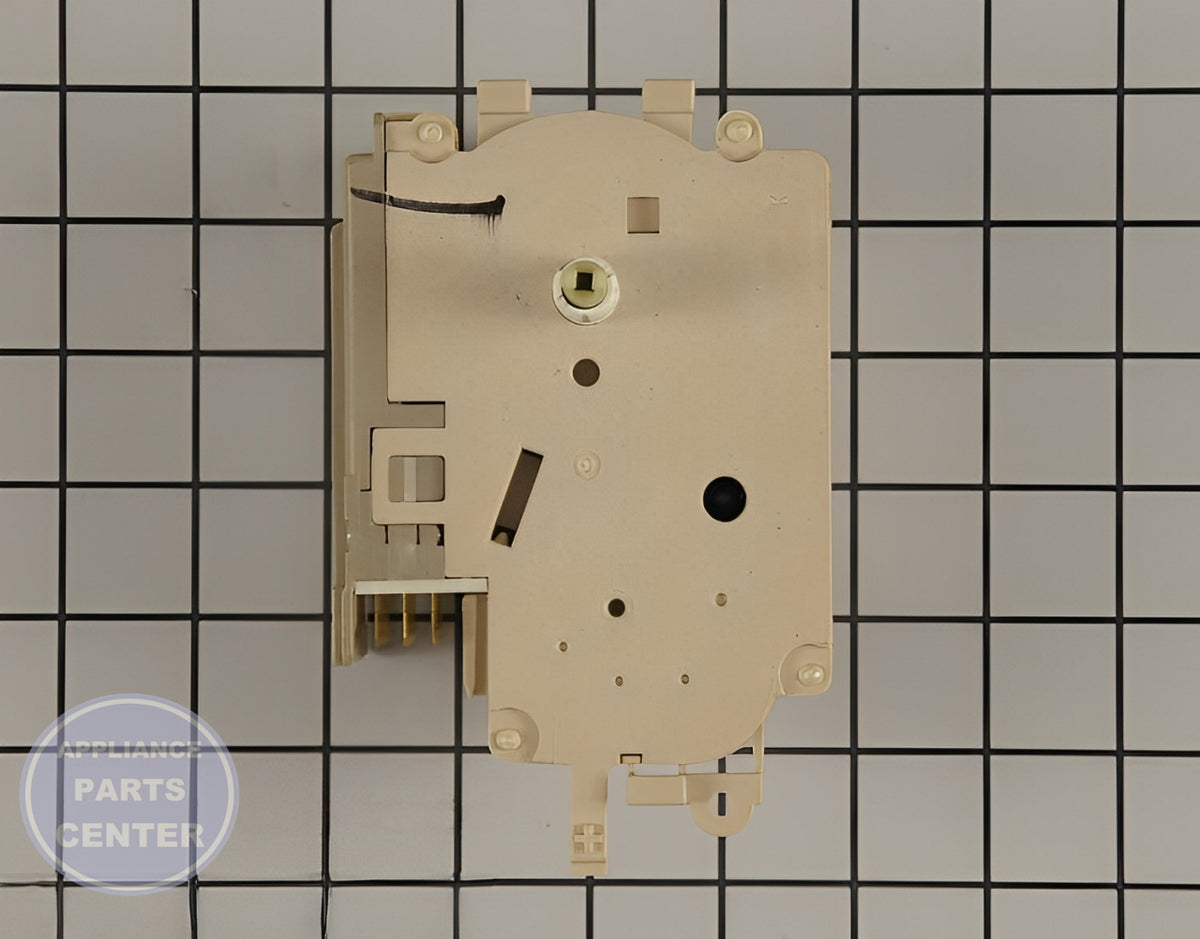 WHIRLPOOL TIMER WP8579446 - Side view with circuit board dimensions