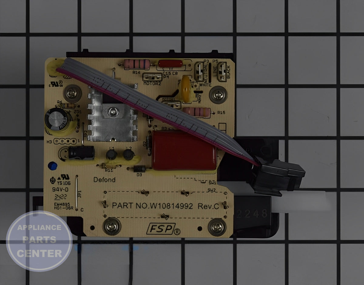 Whirlpool Speed Control WP9706648 - Main view showing circuit board & timer for various Whirlpool models